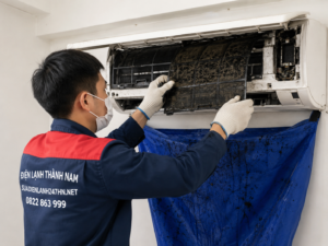 Điều Hòa Có Mùi Ẩm Mốc – Nguyên Nhân Do Đâu? Cách Xử Lý Triệt Để Tại Nhà | Điện Lạnh Thành Nam
