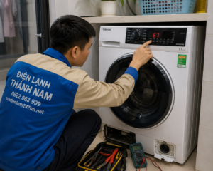 Mã Lỗi Máy Giặt Toshiba – Nguyên Nhân Thực Tế, Cách Khắc Phục Chi Tiết Từ Thợ Sửa Điện Lạnh Thành Nam