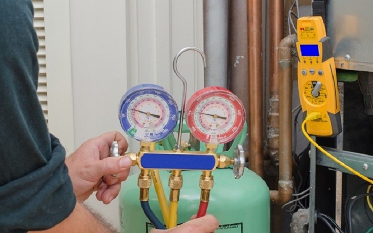 Quy trình bơm gas điều hòa tại Hà Nội