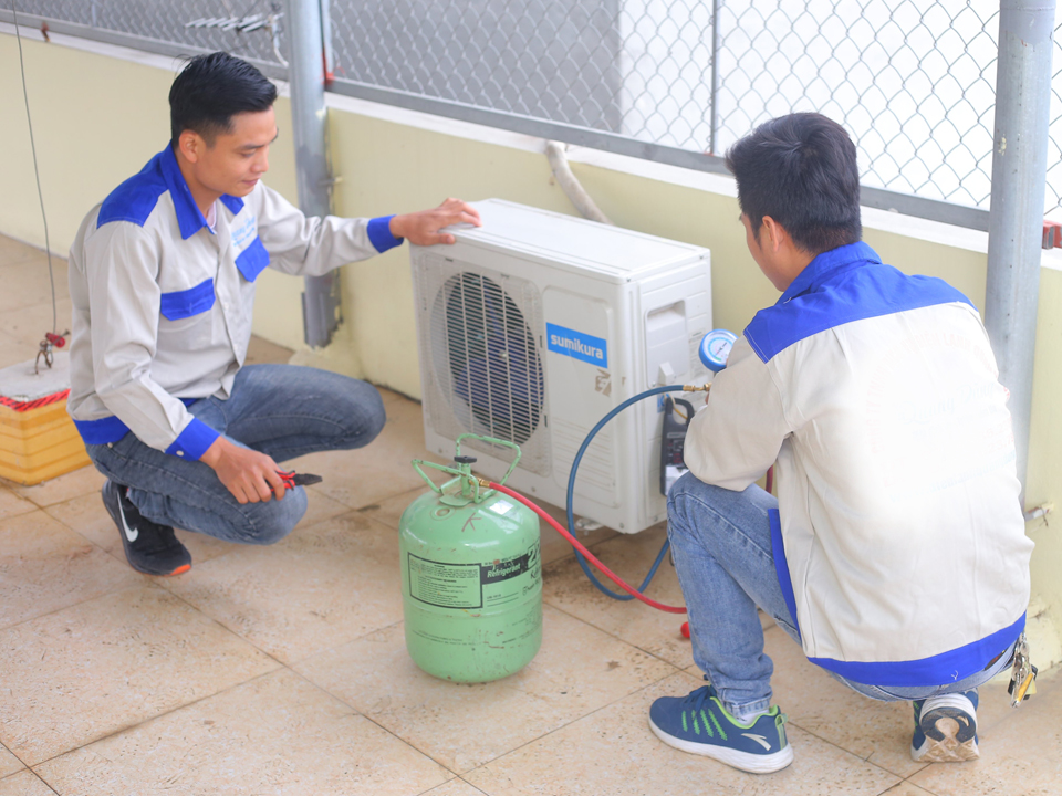 Các loại gas điều hòa phổ biến tại Thạch Thất