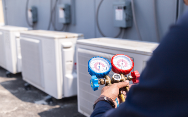 Bơm gas điều hòa cho nhiều dòng máy tại Gia Lâm