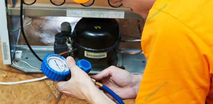 Dịch vụ nguyên nhân tủ lạnh thiếu gas tại Hà Nội