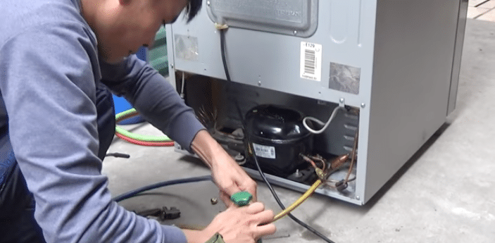 Các bước bơm gas tủ lạnh tại Hà Nội