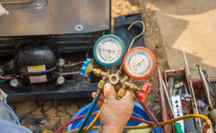 Dịch vụ bơm gas tủ lạnh tại Sóc Sơn