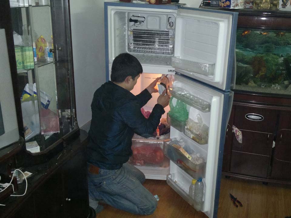Các bước sửa tủ lạnh tại Hà Nội