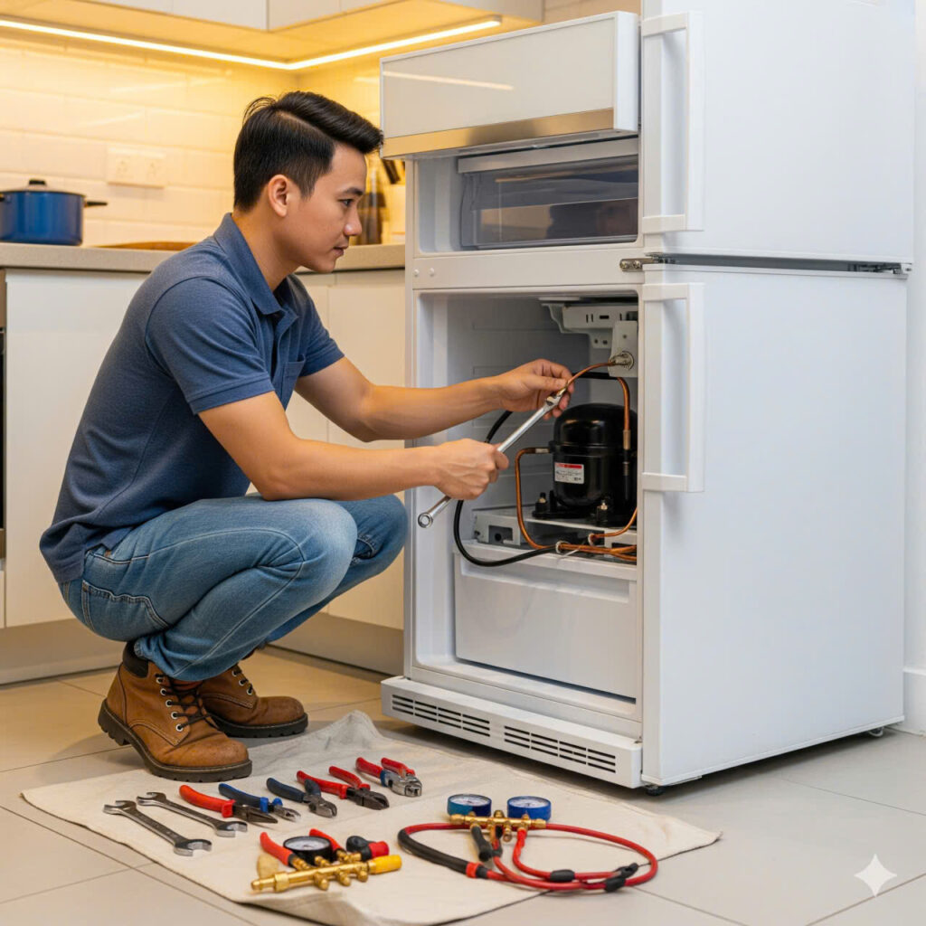 sửa tủ lạnh tại Phú Xuyên
