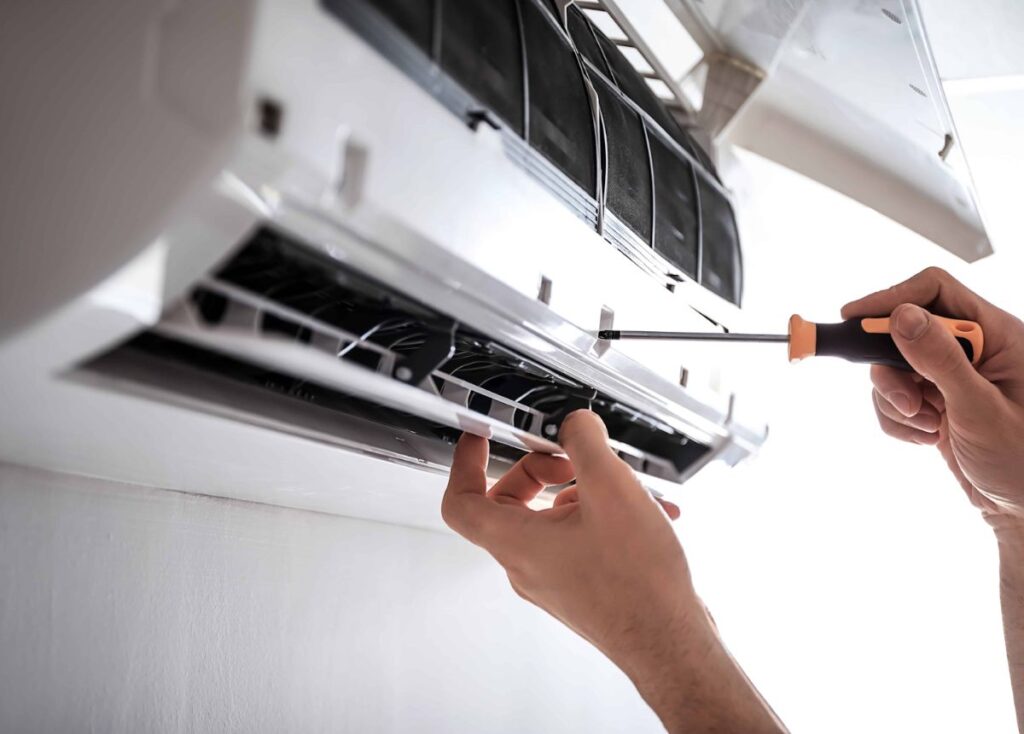 Quy trình tháo lắp điều hòa tại Mỹ Đức