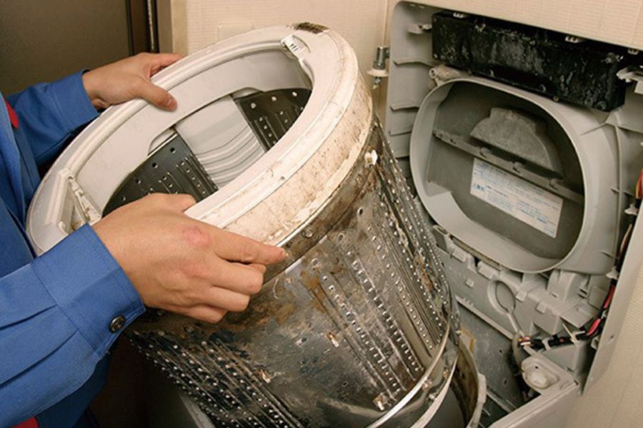 Các bước vệ sinh máy giặt tại Hà Nội