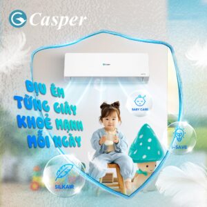 Sửa Điều Hòa Casper Tại Nhà Uy Tín – Điện Lạnh Thành Nam (Có Mặt Nhanh 15–30 Phút)