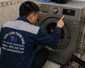 Mã Lỗi Máy Giặt LG Từ A–Z – Bảng Lỗi Đầy Đủ, Nguyên Nhân & Cách Xử Lý